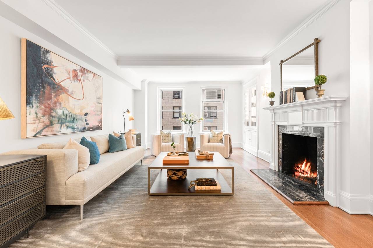 This rarely available, Grand Prewar Classic 6 in the heart of Carnegie Hill is completed by a Private Large 40' long Terrace facing east for Glorious Sunrises and Open City ...