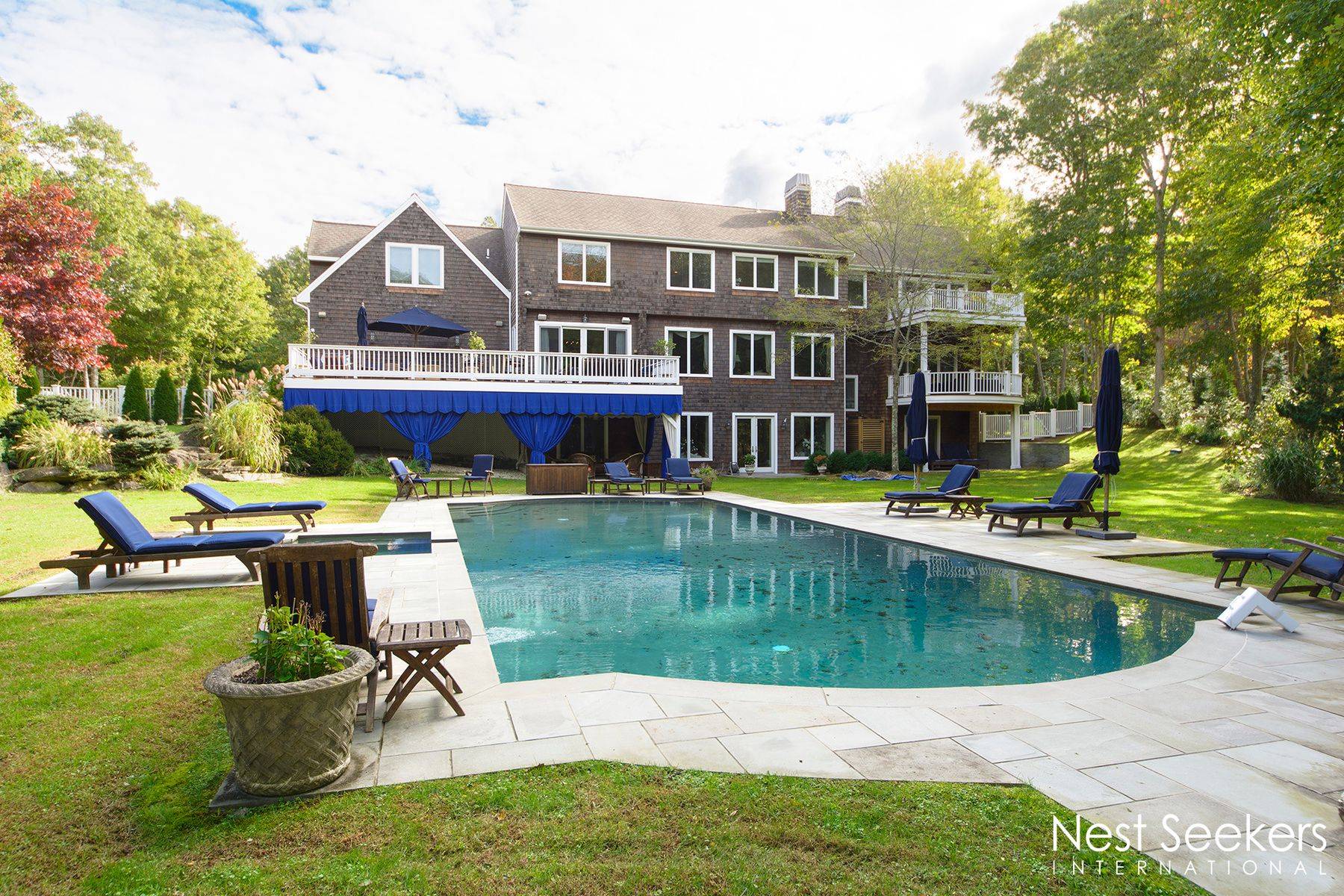 Private Watermill Estate With Gunite Pool and Tennis