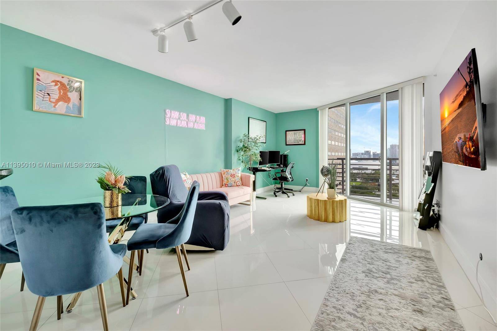 Welcome to One Miami 2616 with breathtaking views of the city skyline and Biscayne Bay.