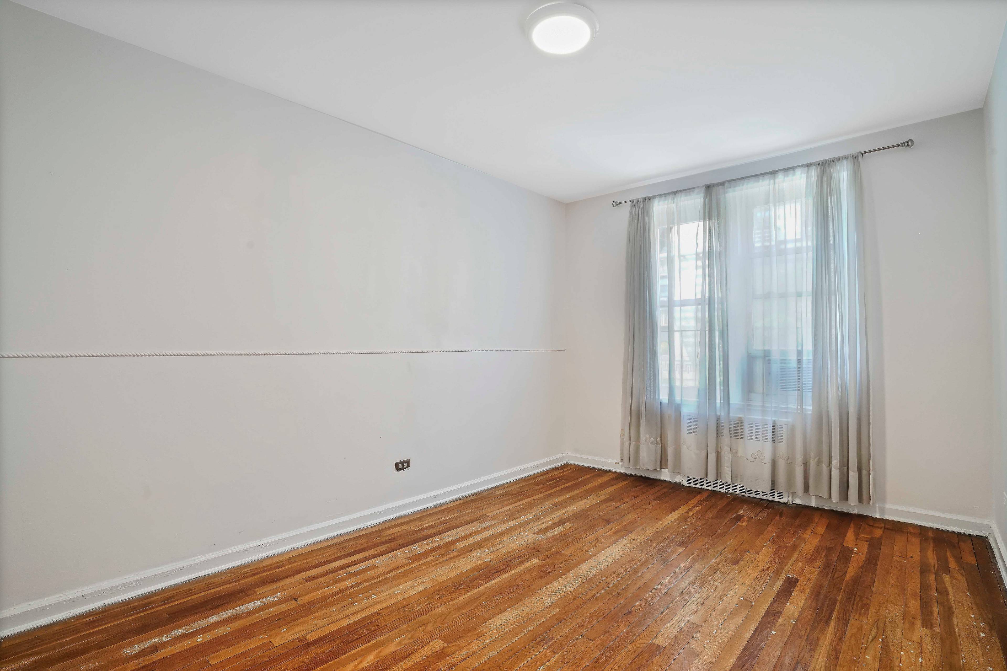 Very bright and spacious apartment in a well managed Co op building and on site super.