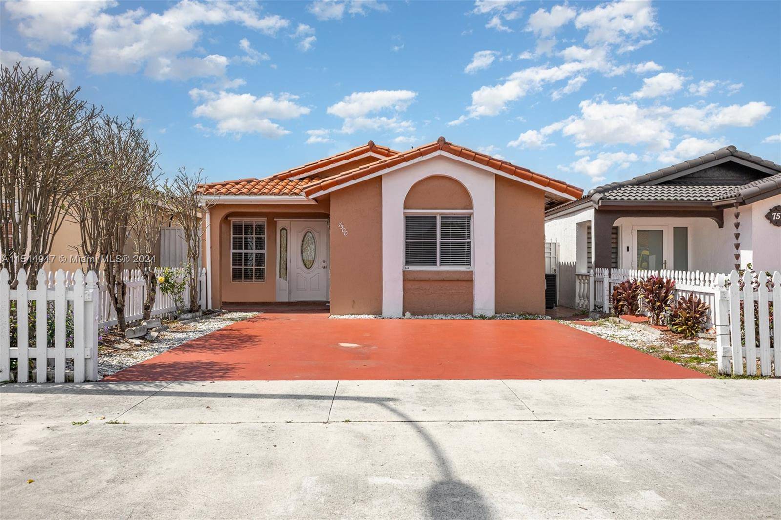 Charming 3 bedroom 2 bath home centrally located in Hialeah Gardens.