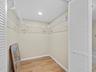 closet in master bedroom