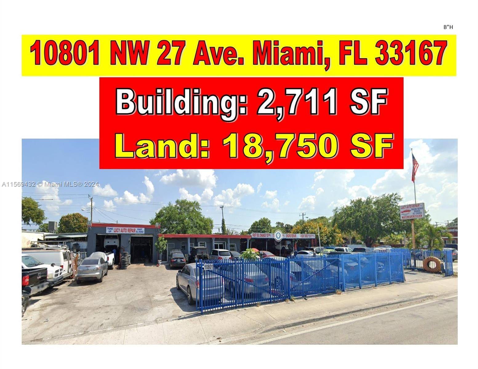 Location, Location, Location 18, 750 SF Lot in one of the Best Corners in NW 27 Avenue, next to Mc Donald's Redevelopment Opportunity Site.
