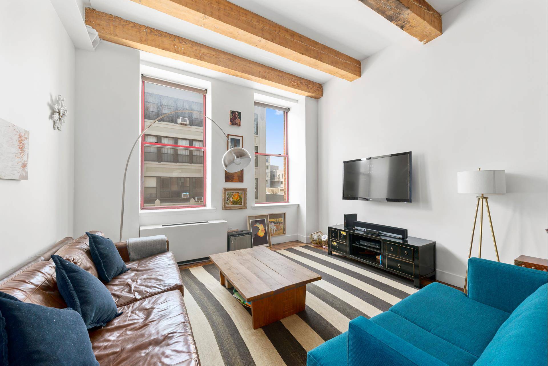 Rarely available, authentic loft in the Mill Building ; one of Williamsburg's premier loft conversions.