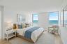 Virtually staged bedroom