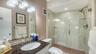 The hall bath is adjacent to the second bedroom