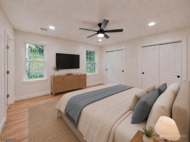 Bedroom Virtually staged