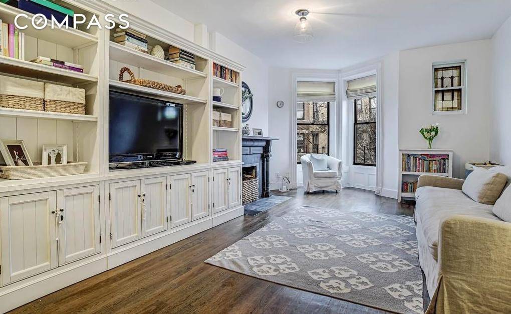Park Slope Gem ! This beautiful and pristine 2BR rental with extra private basement storage in a modernized townhouse condominium blends striking and elegant prewar features with contemporary style.
