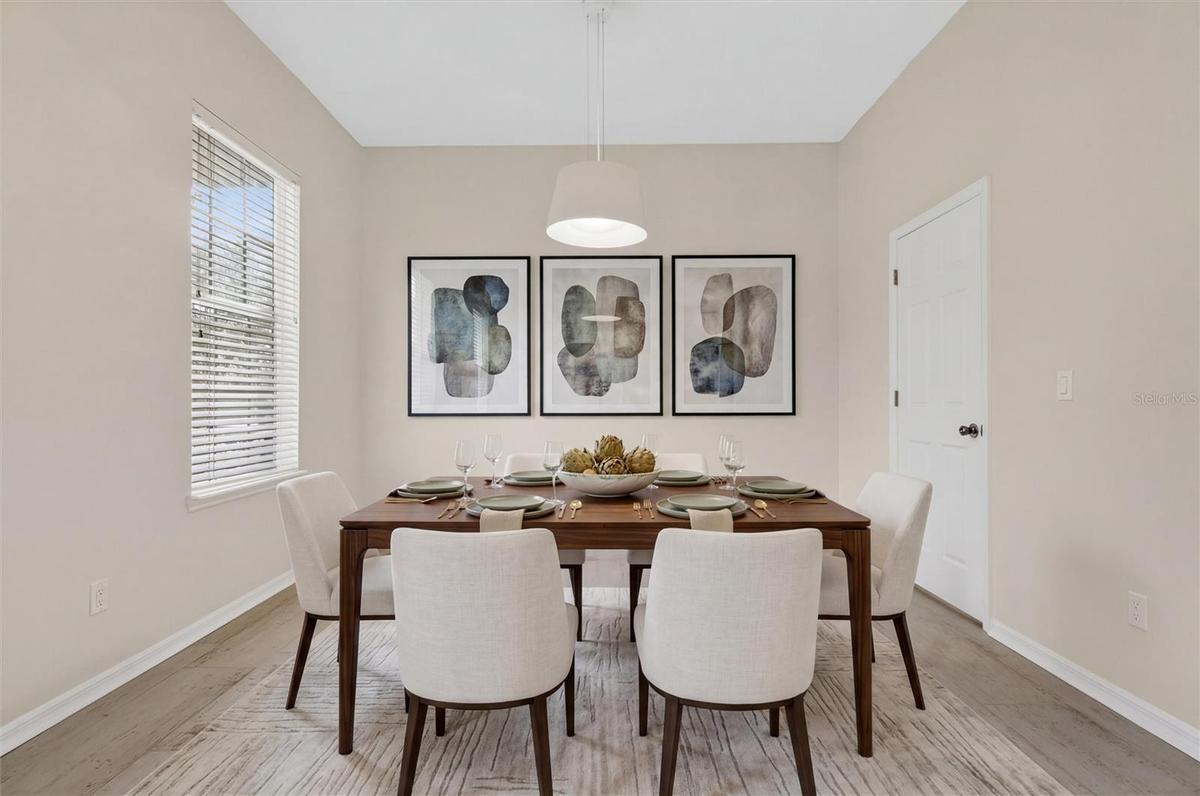 Dining Room - Staged