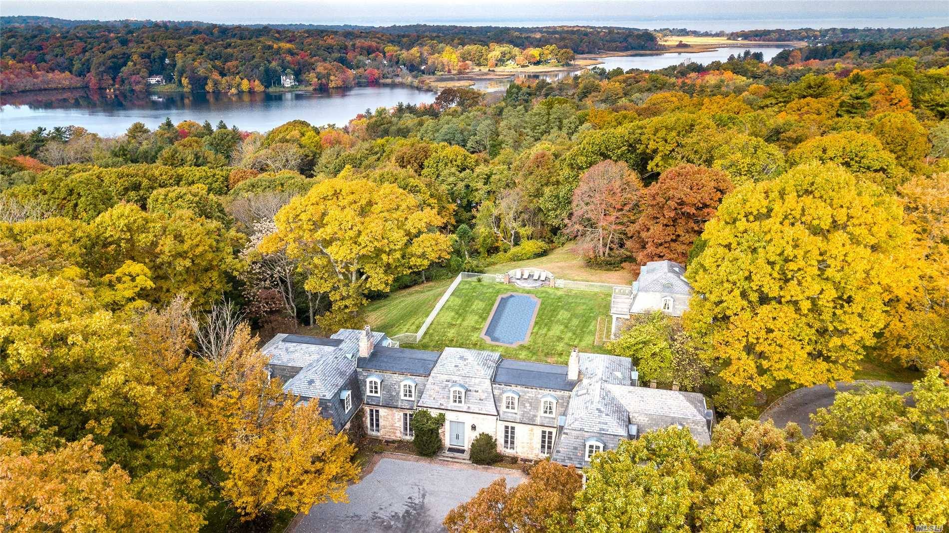 Magnificent Mill Neck Estate Situated On 11.