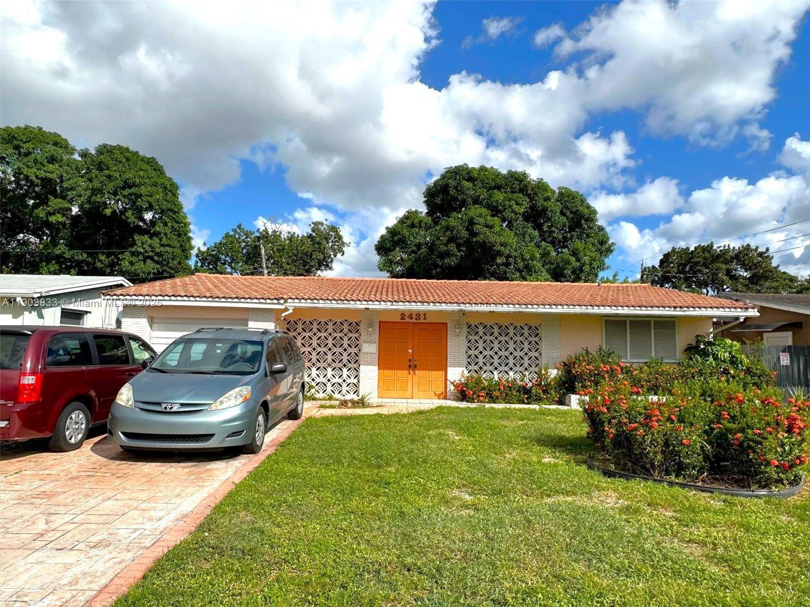 This 3 bedroom 2 bath residence features a remodeled primary bath with a large shower, updated vanity with a quartz top and a recessed rectangular sink and a tile backsplash, ...