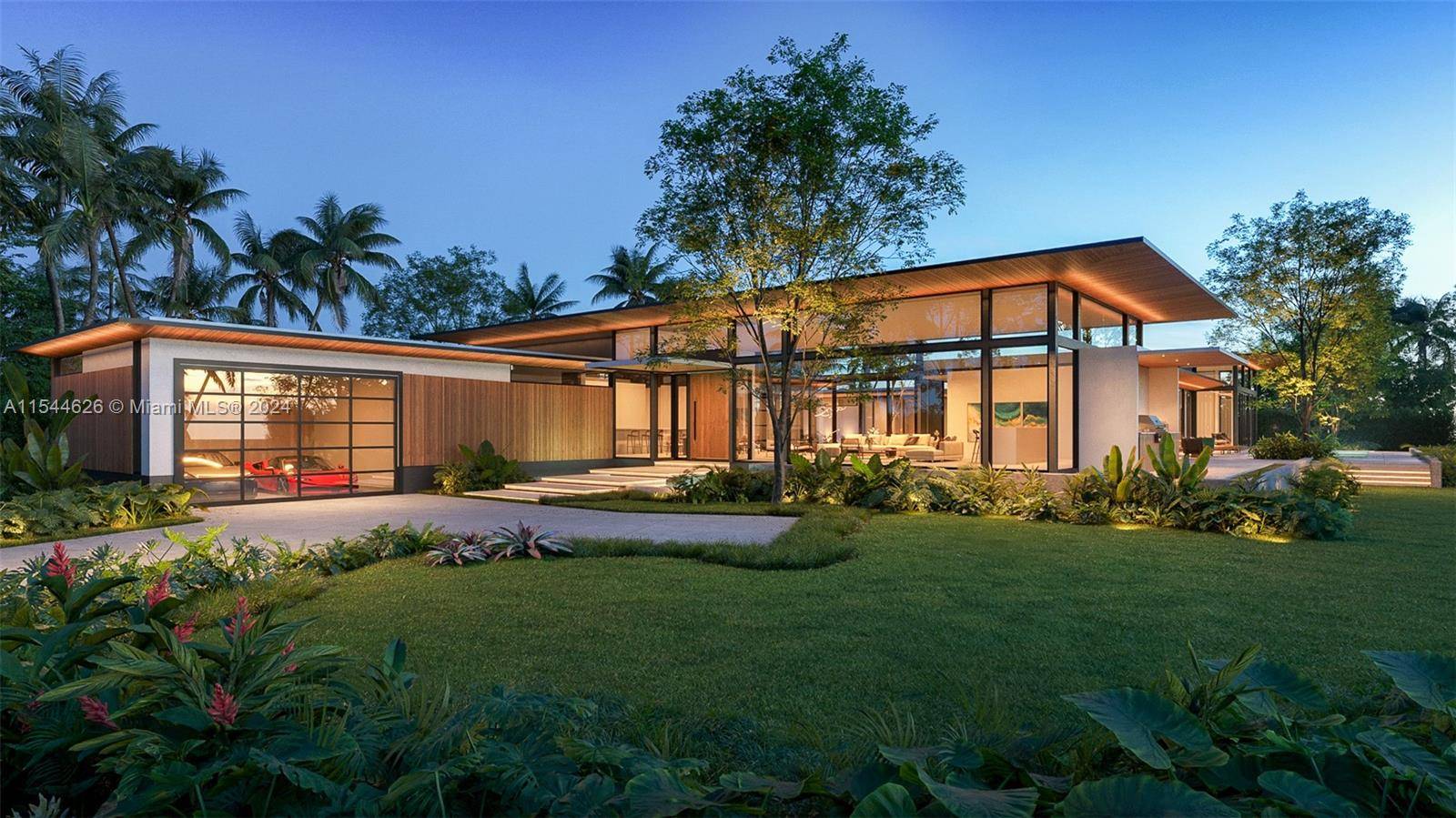 Envision an exquisite, single story contemporary masterpiece nestled on this expansive 25, 896 SF lot within the prestigious and guarded enclave of La Gorce Island in Miami Beach.