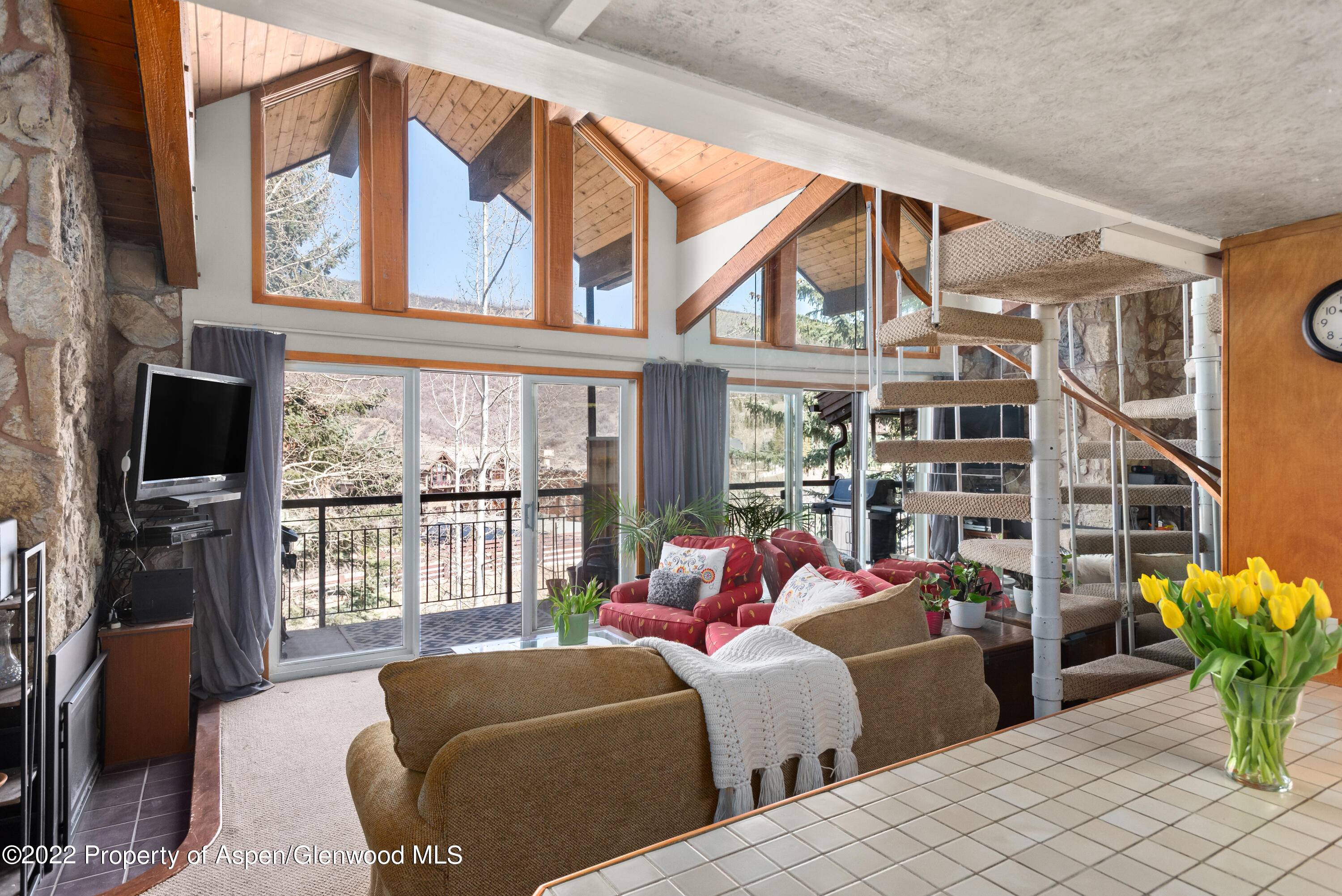 Enjoy Snowmass ski in ski out living at its finest in Crestwood.