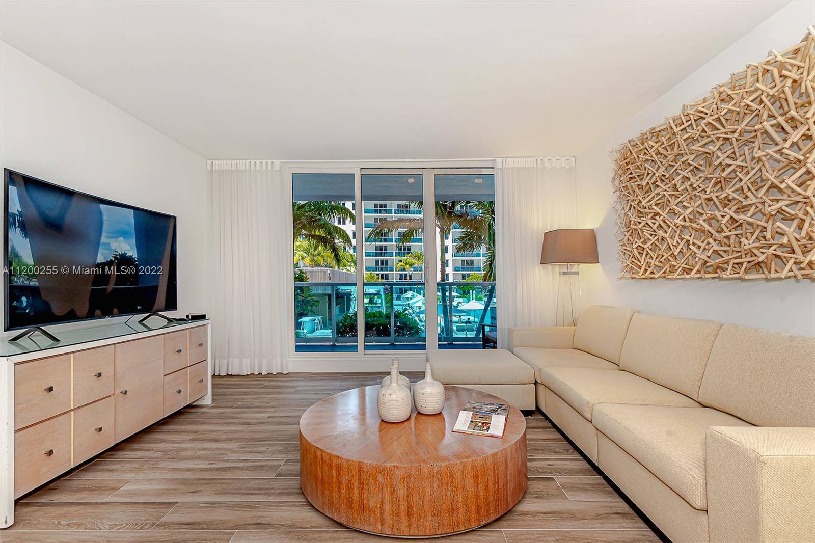 Large, newly renovated 1 bed, 1 bath with ocean views located inside South Beach s trendiest oceanfront resort.