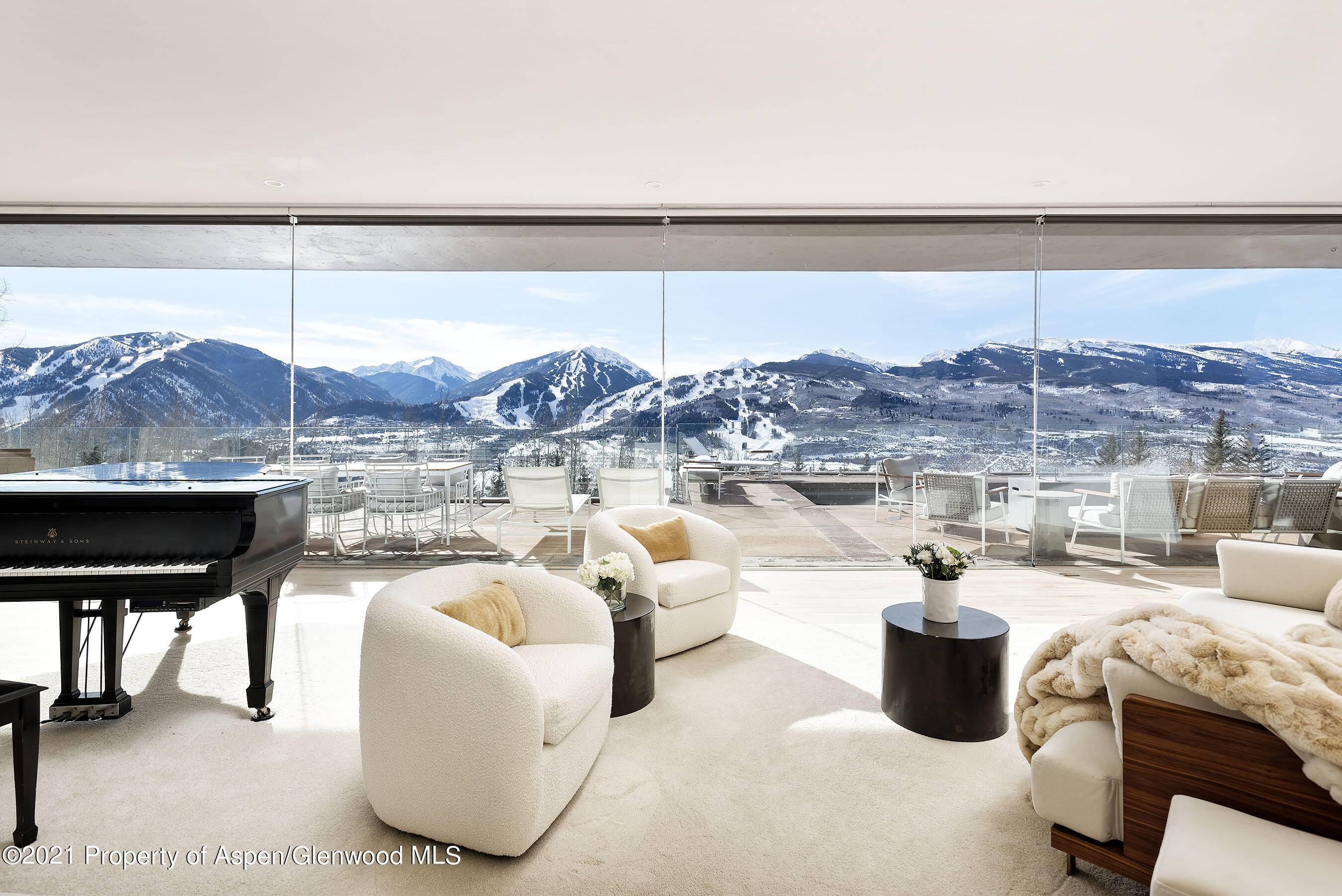 This Robin Molny Starwood estate is one of Aspen's most iconic modern residences.