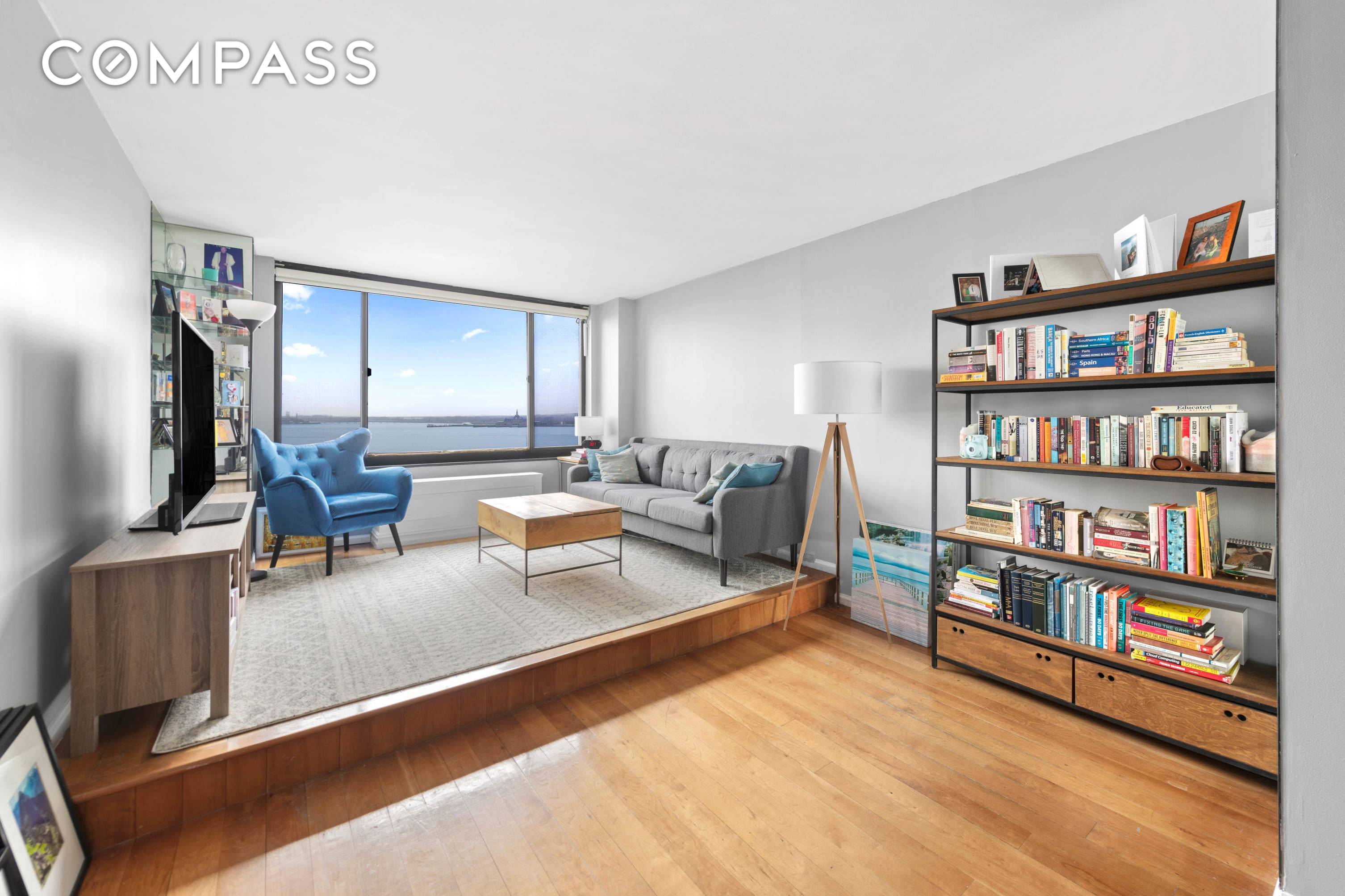 Spacious 1 bedroom apartment available for rent in the heart of Battery Park City.