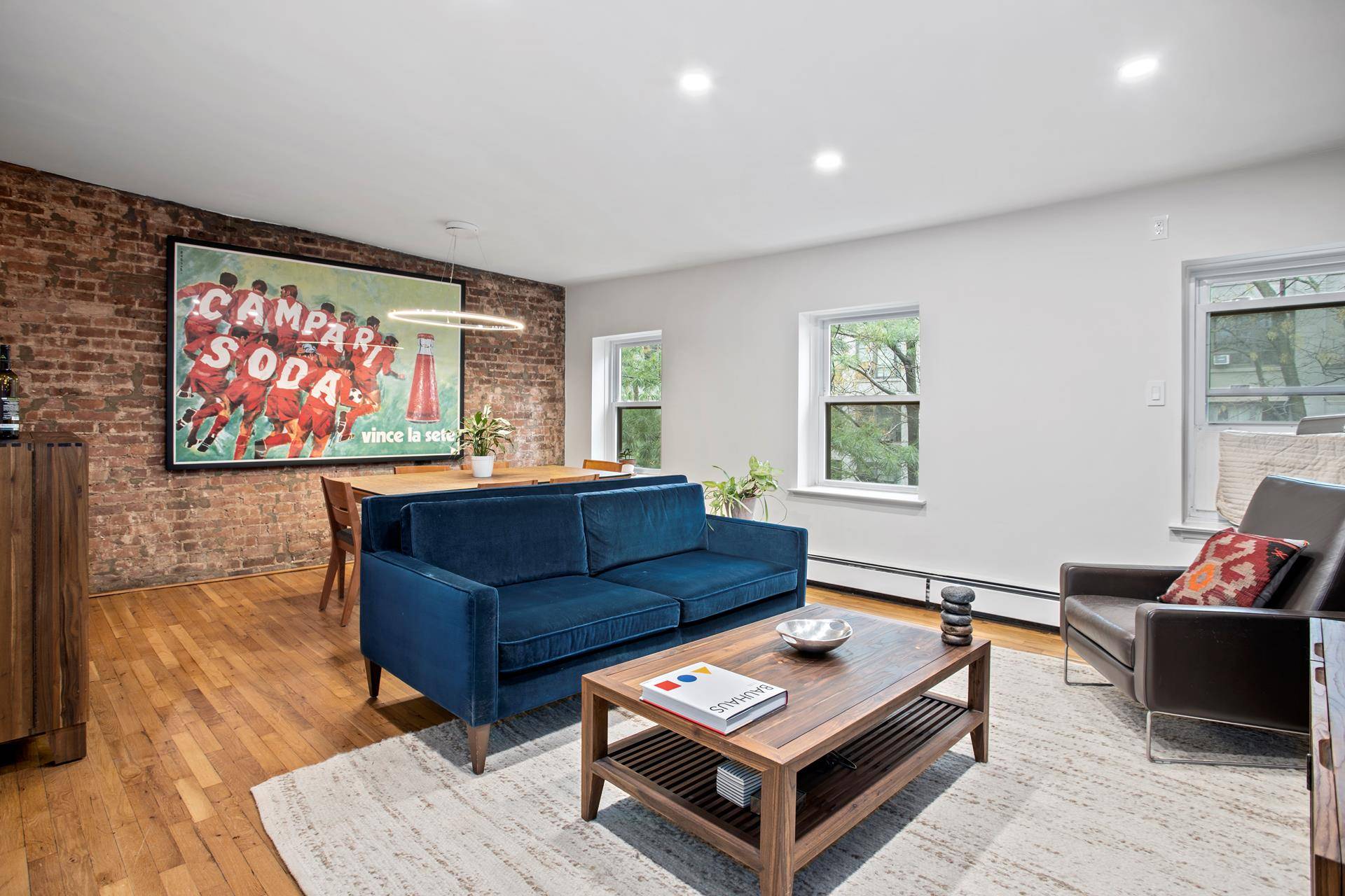 Brand new to the market an amazing EASTERN facing 2 bed 1 bath coop unit in Carroll Gardens overlooking the beautiful tree lined private courtyard.
