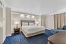 Primary bedroom with king bed