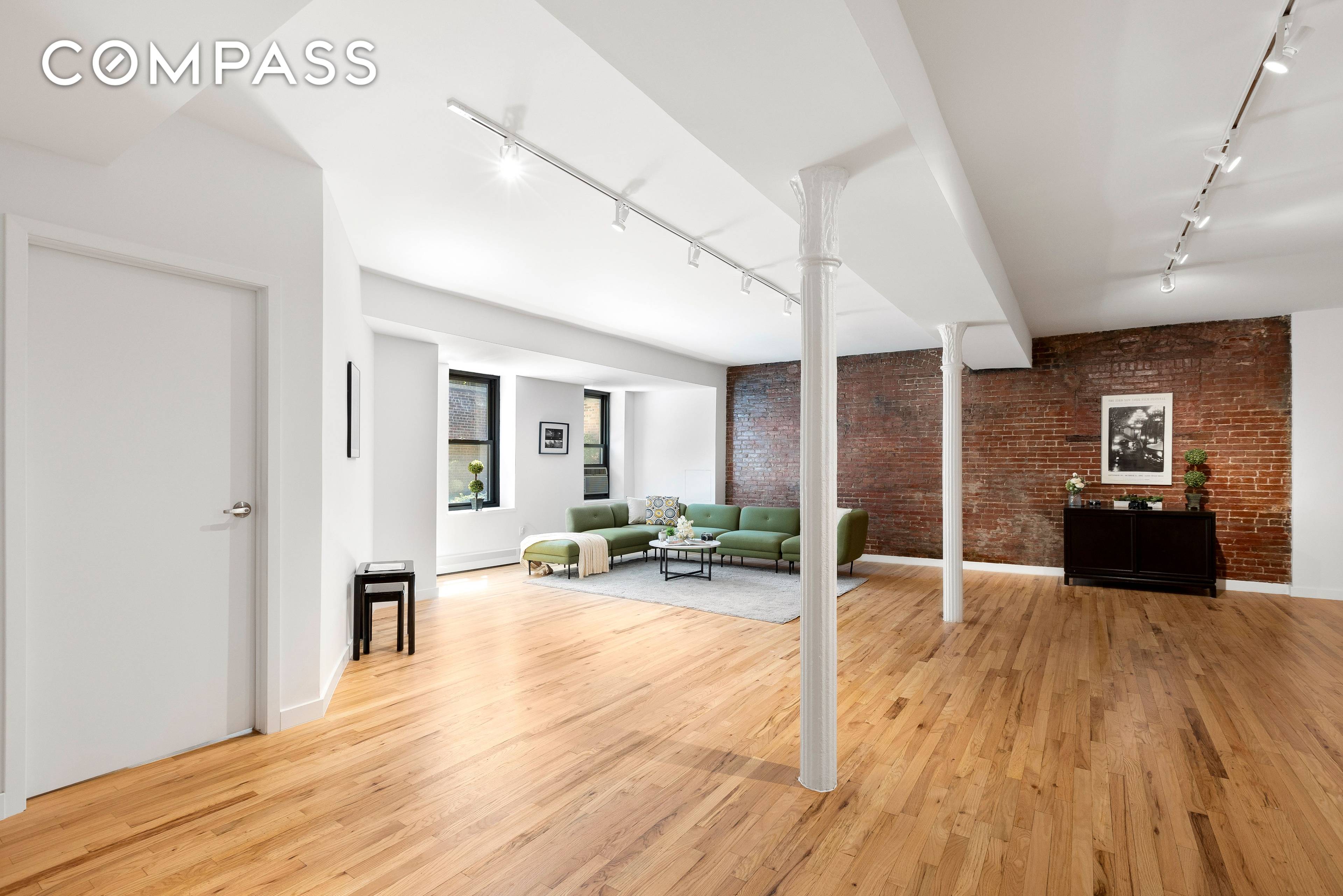 Welcome to this truly unique and expansive renovated loft at the historic Piano Factory ; a pin drop quiet first floor unit with all windows facing the beautiful and sunny ...