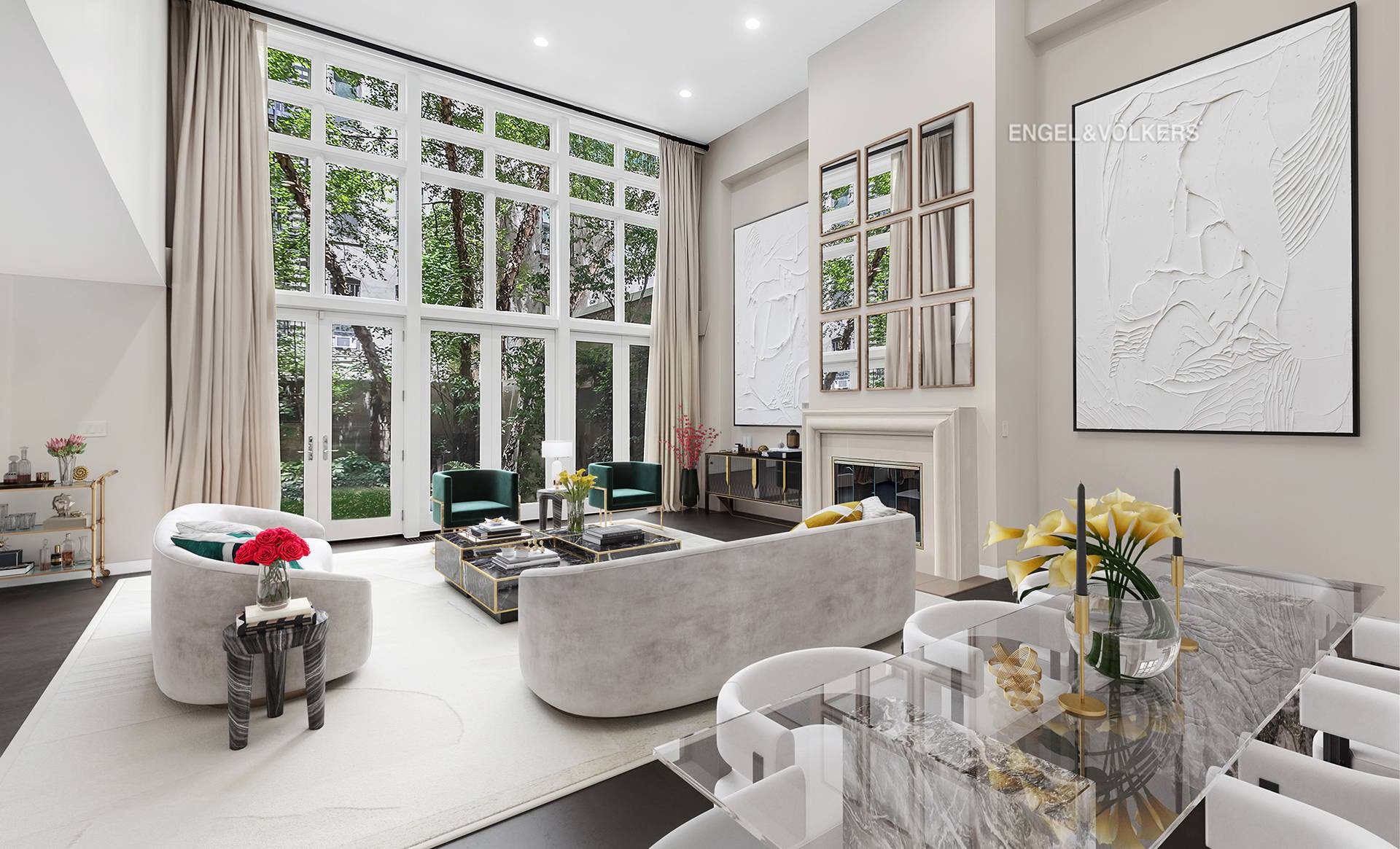 Prime West Village Greenwich Village Rare opportunity to have the best of West Village classic townhouse living with the comfort of a contemporary condominium.