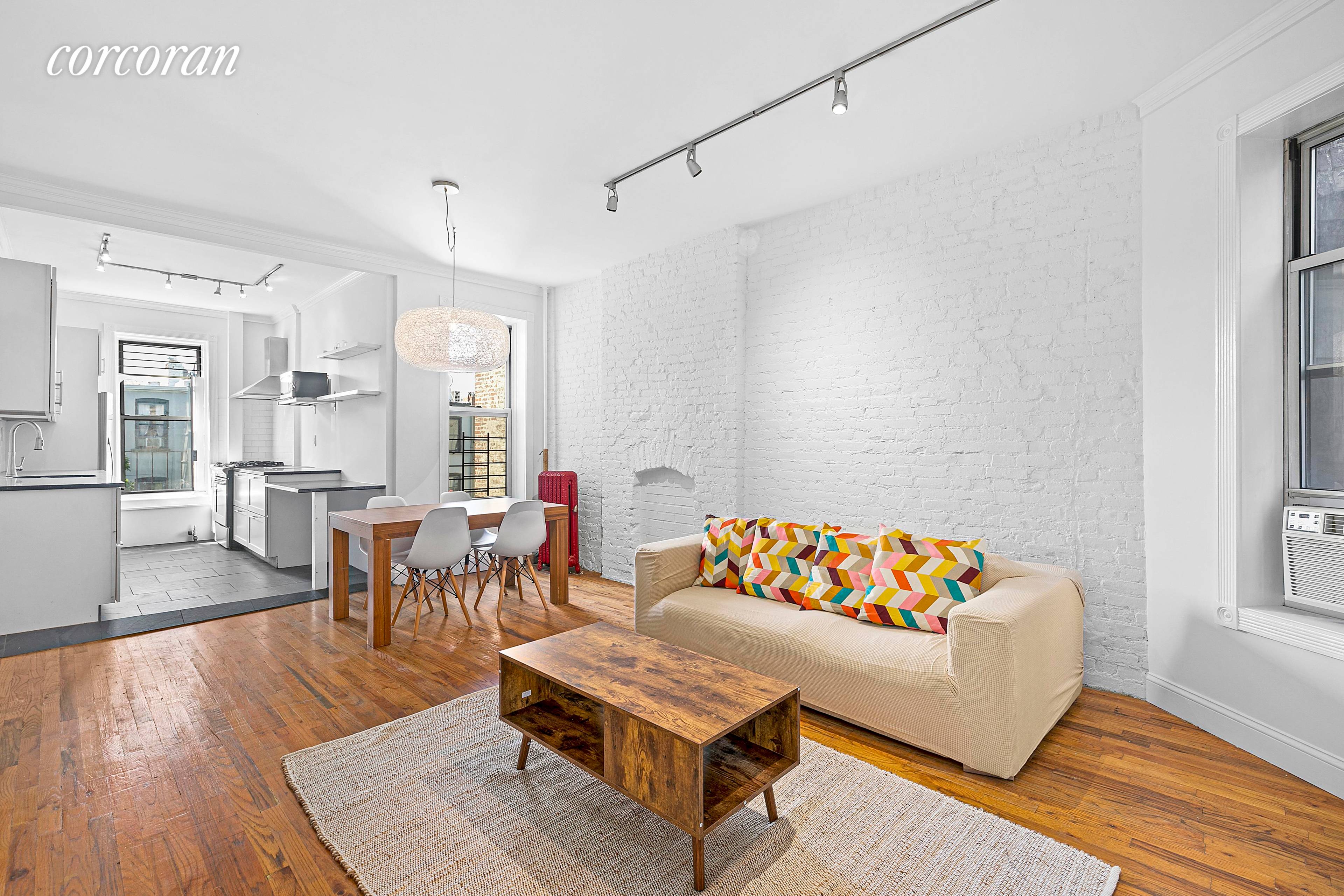 Welcome home to this charming two bed one bath beauty in the heart of Park Slope !