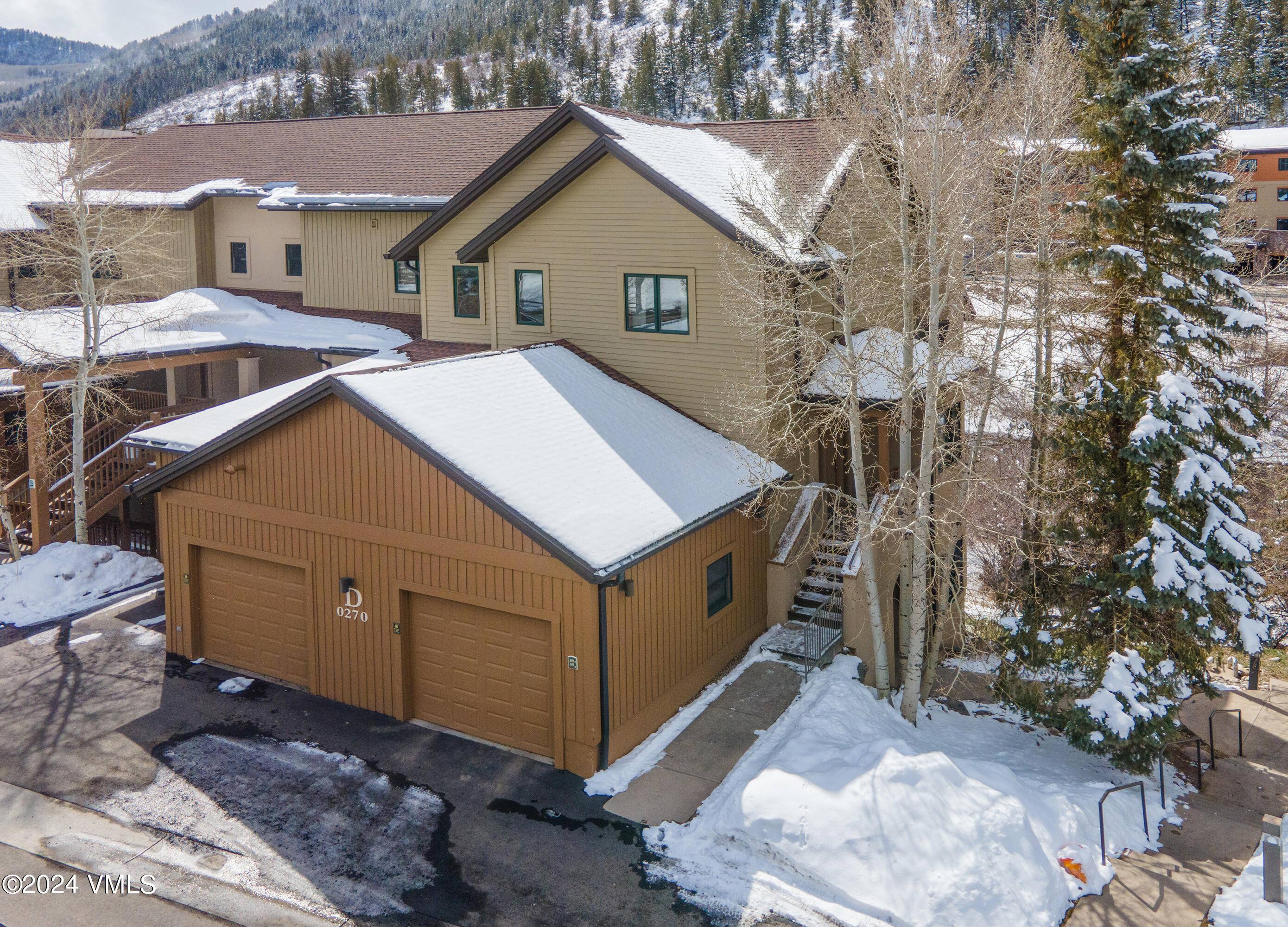 Live in the heart of Avon in this south facing 4 bedroom, 3 bath residence overlooking the majestic waters of the Eagle River and nestled at the base of Beaver ...