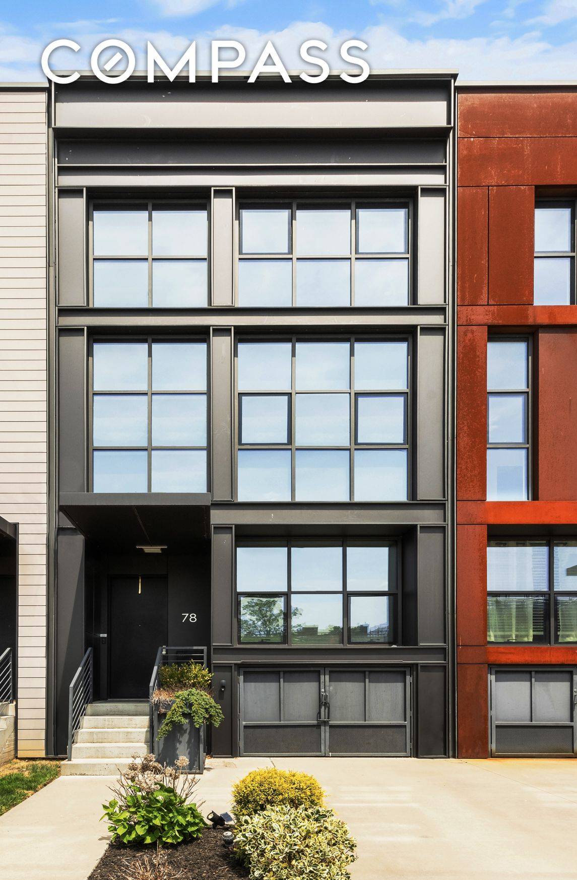 Modern Red Hook townhouse now available just in time for Summer !
