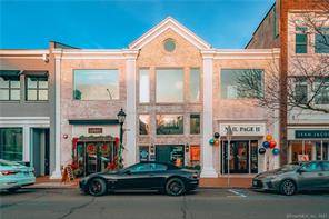 Beautiful and captivating mixed use 6 unit, 3 story commercial building on Historic Main Street in downtown New Canaan across from Town Hall.