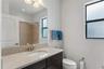 Guest bedroom's ensuite bath
