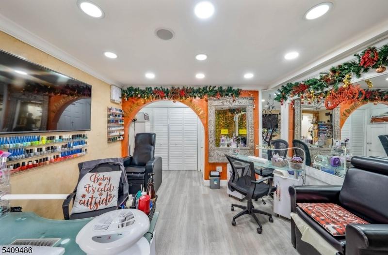First floor hair salon