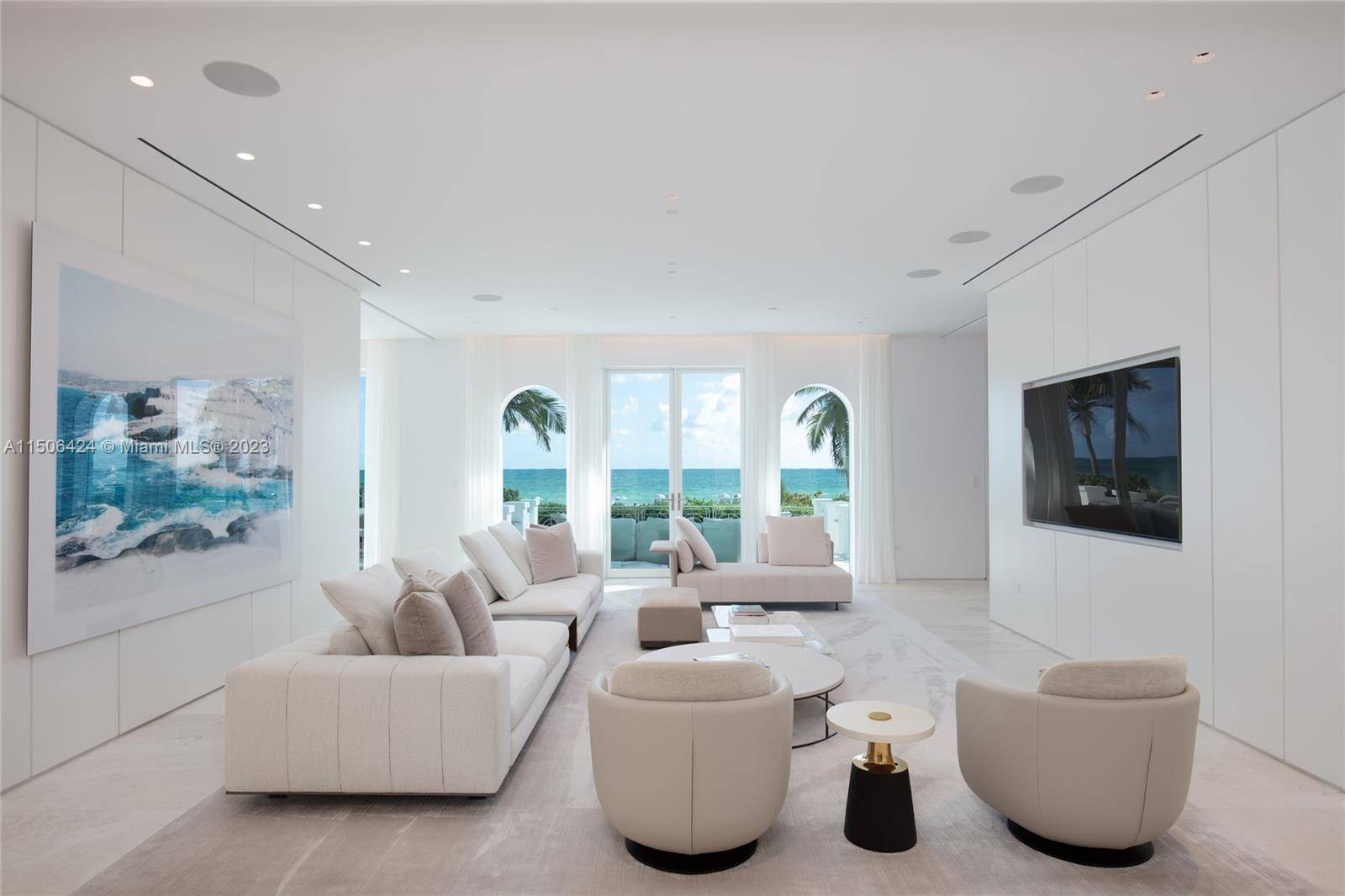 Introducing Villa 3005 at The Bath Club, a turnkey, completely renovated, furnished oceanfront retreat boasting unobstructed ocean views from its 3 main living levels.