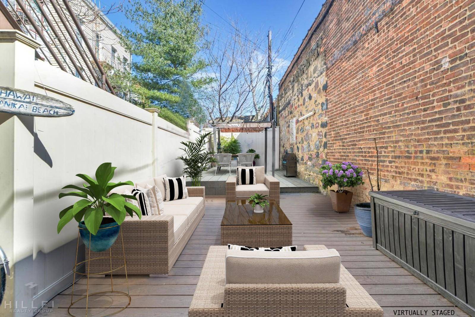 Location ? Check. Private outdoor space ?