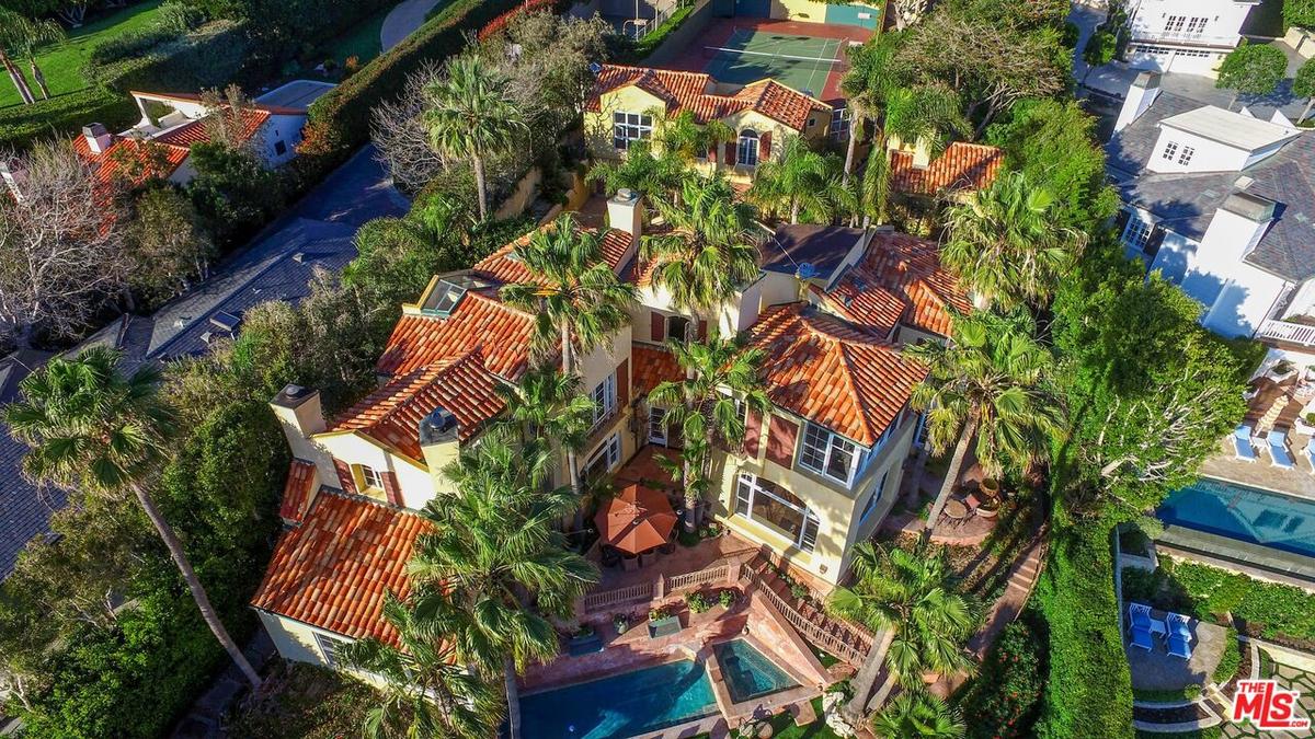 Overhead of the house and both