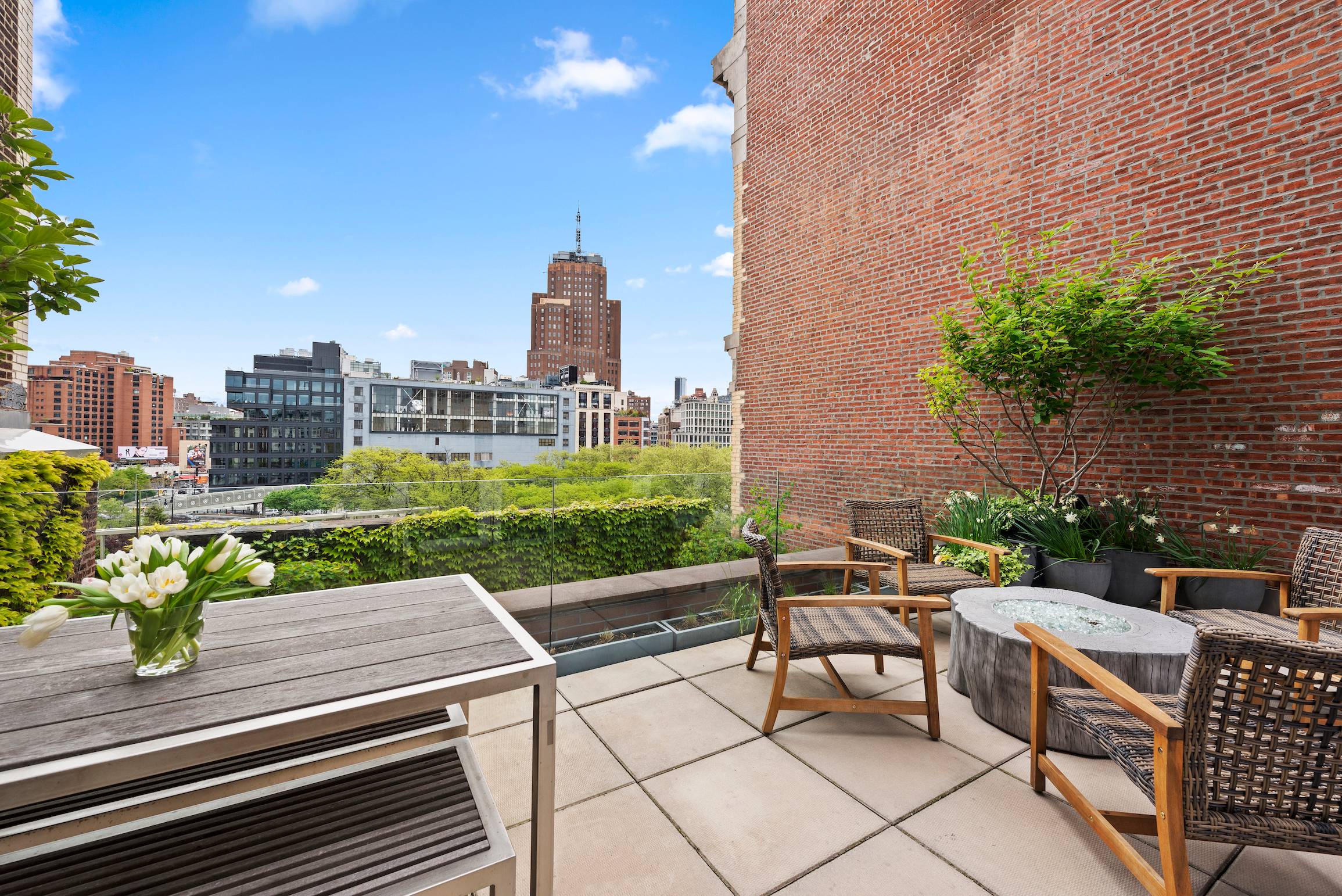 You must experience this one of a kind penthouse duplex to comprehend how it combines the expanse of a Tribeca loft with the intimacy of townhouse living perfected by three ...