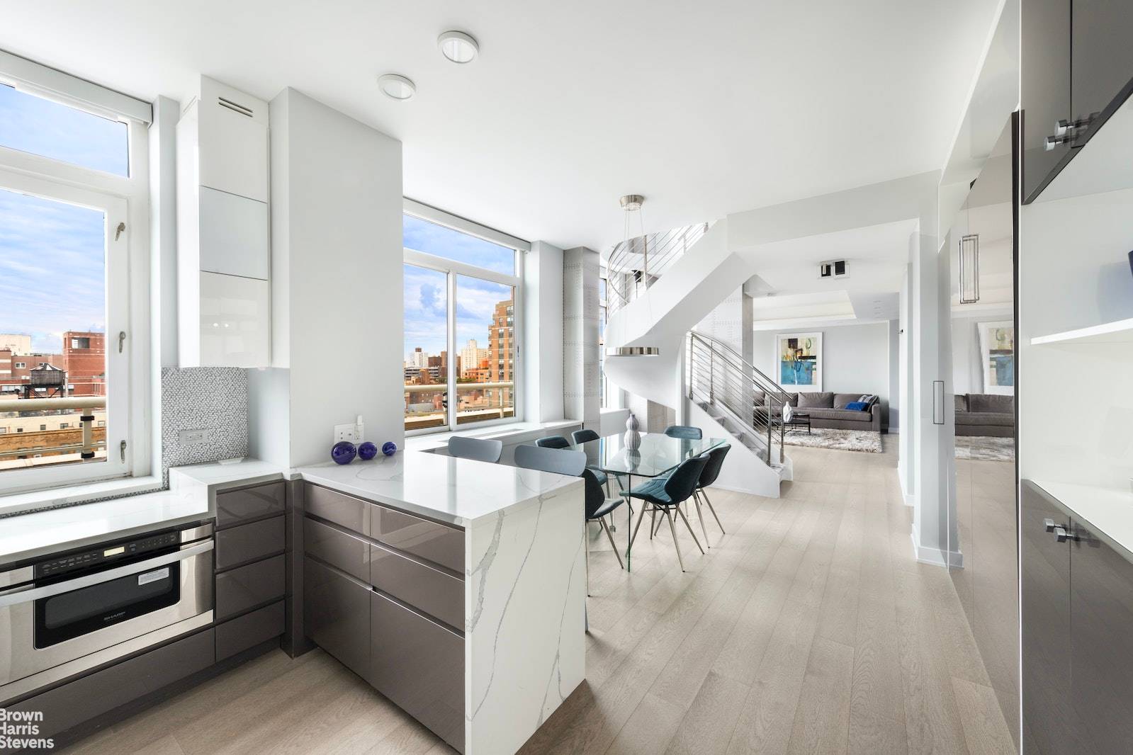 Penthouse Perfection ! Meticulously renovated, no expense spared, and designer styled !