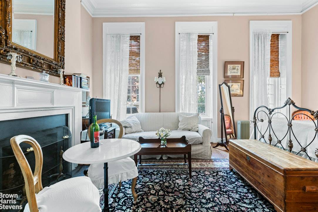Available immediately, live in this unique property consisting of the 1st, 2nd and 3rd fully furnished floors of an historic and renovated Upper Eastside brownstone built in 1871.