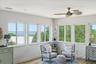 3rd Level living space; Water views