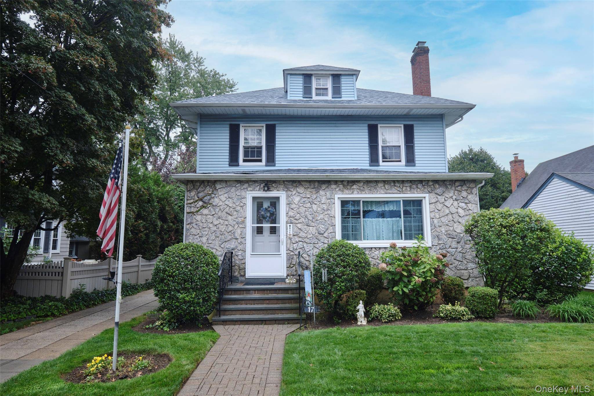 Large Colonial Situated on a 50 x 100 Lot in the Desirable Incorporated Village of Floral Park.