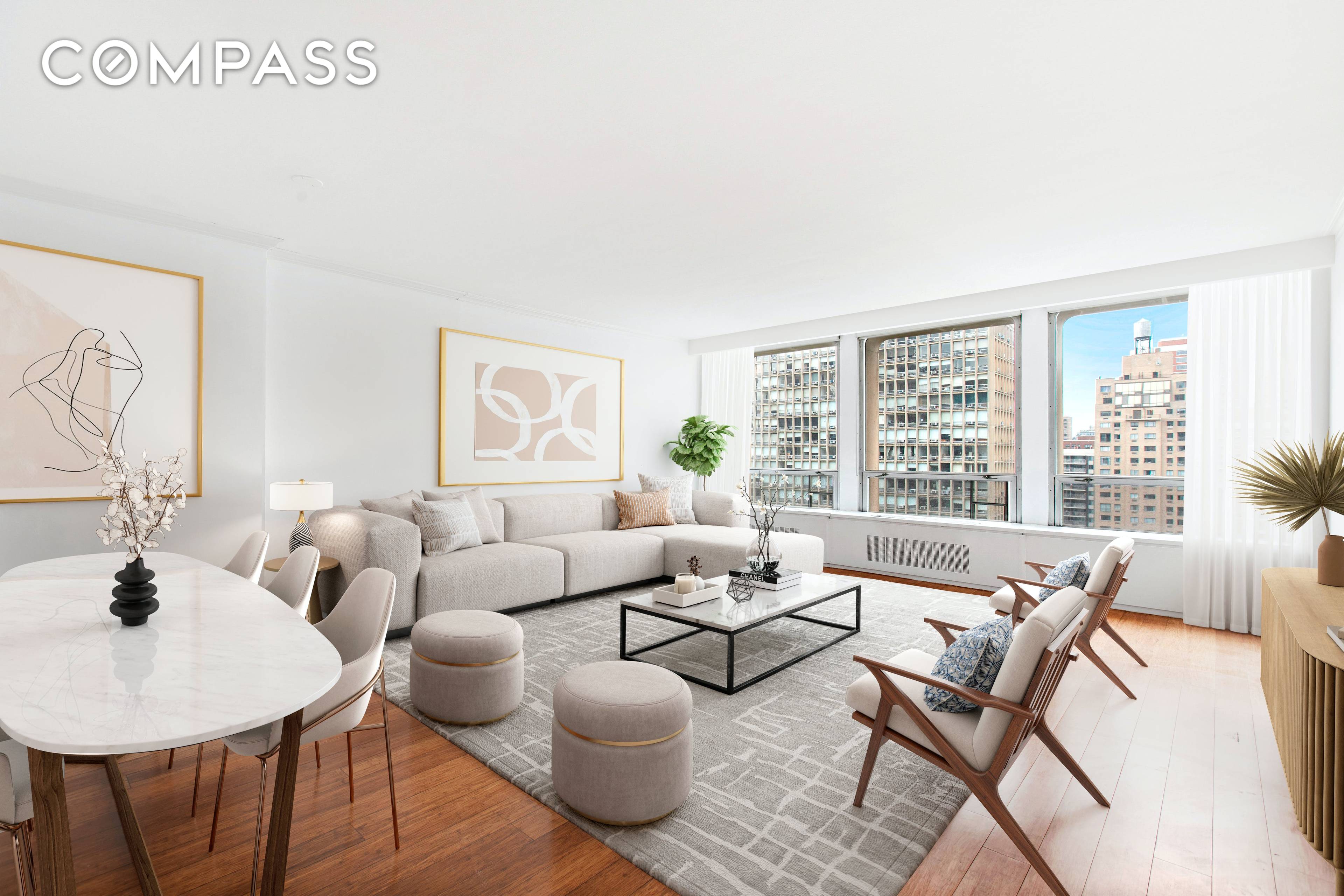 Welcome to 14A at desirable Kips Bay Towers, an incredible oasis right in the heart of Midtown offering full service amenities and a huge private park !