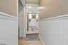 Newly renovated back hallway