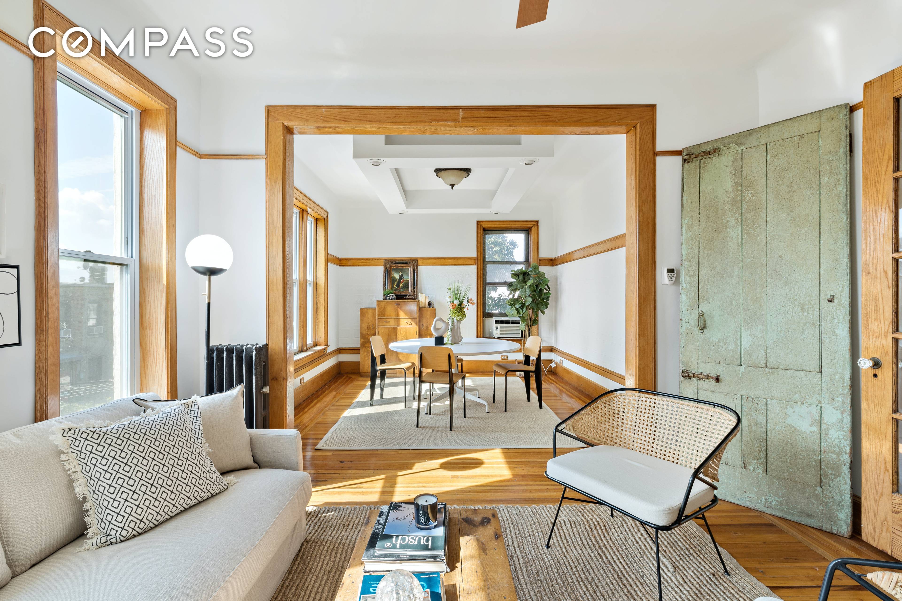 Elegant living awaits you in this rare and gracious prewar beauty in Sunset Park offering one bedroom, a full bath, and 750 square feet of richly detailed interiors.