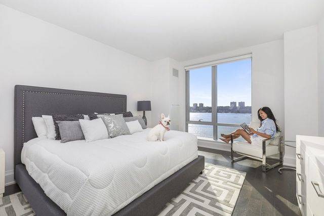 Bright 3 Bedroom, 3. 5 Bath residence at One Riverside Park boasting spectacular Hudson River views from every room.
