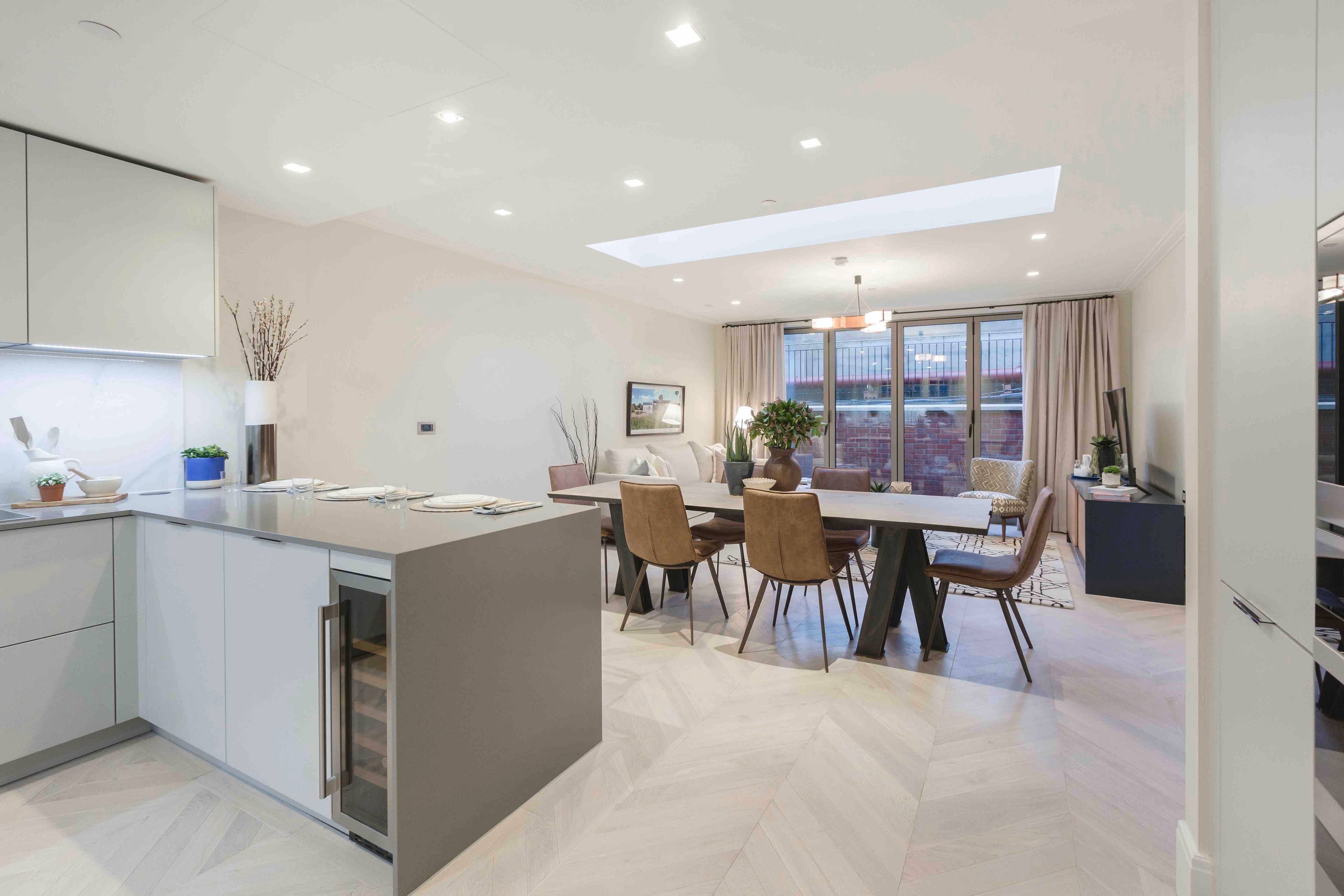A spectacular four bedroom luxury Townhouse in exclusive area of Hampstead, London