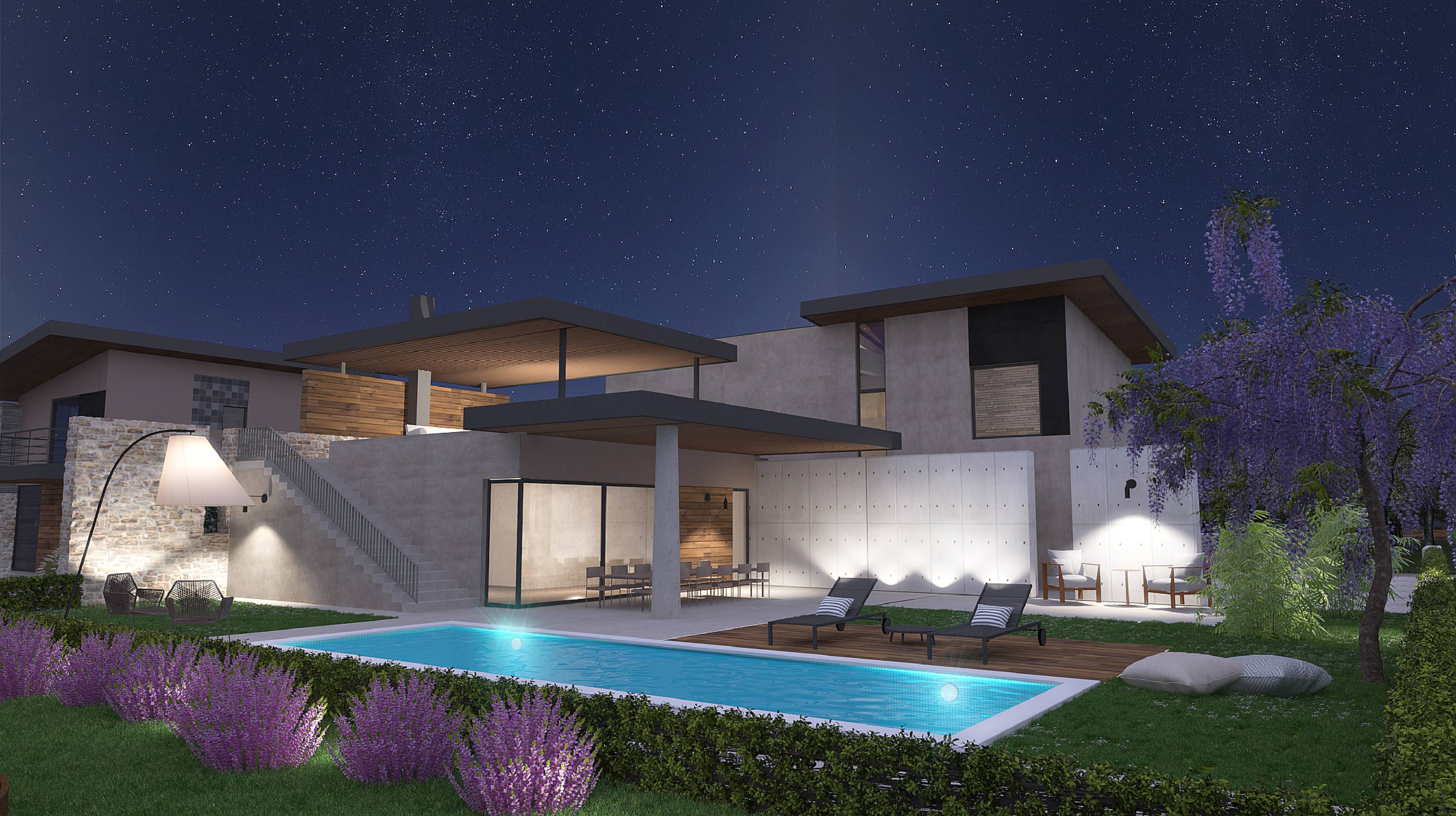 New modern villa with pool - Vodnjan, Istria, CROATIA