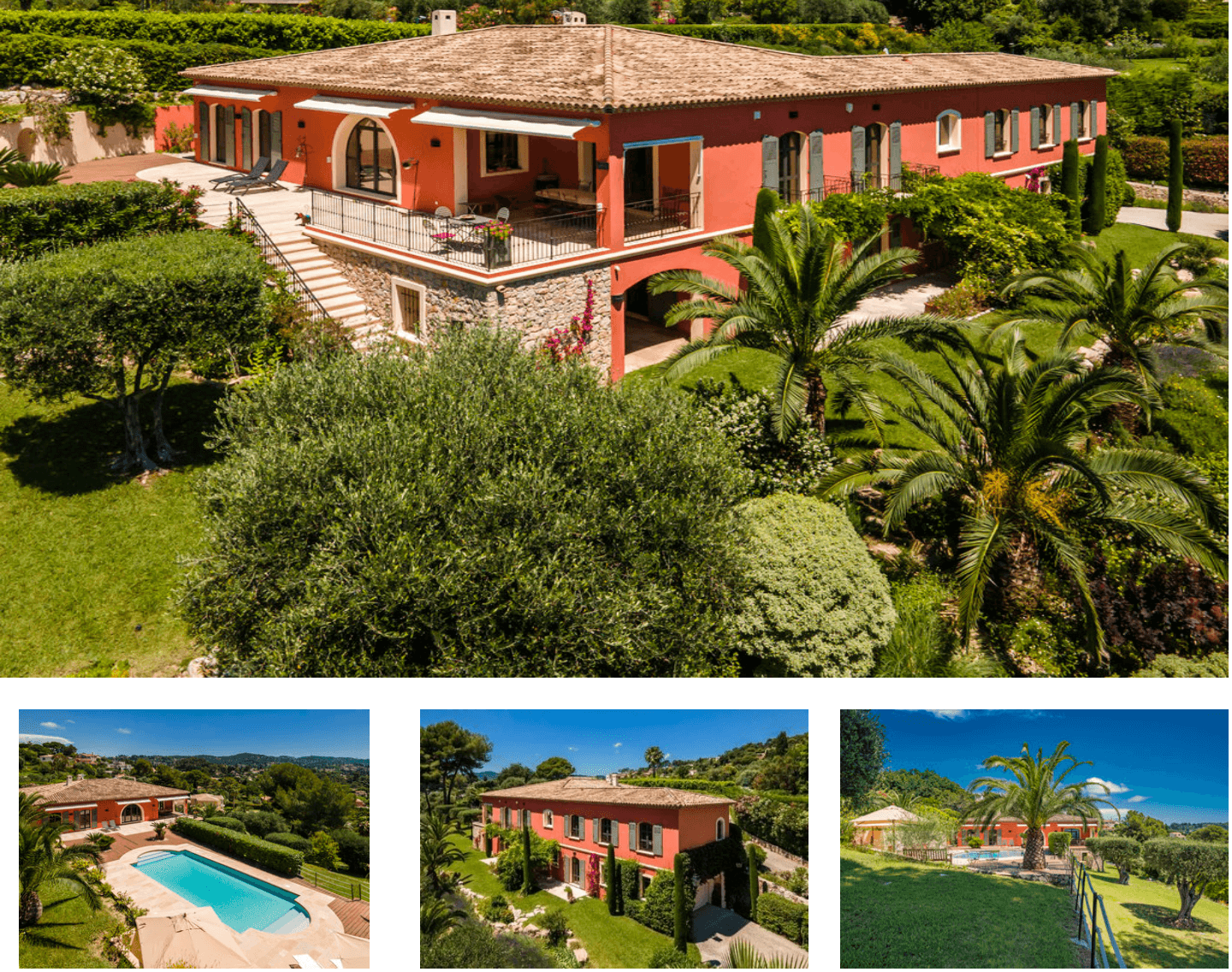 Superb property in Mougins with panoramic sea views.