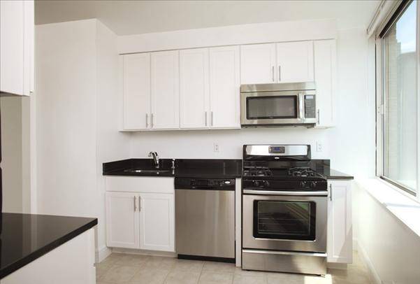 Upper West Side – Renovated corner 2 bedroom/2 bath apartment with Hudson River view for $6,320