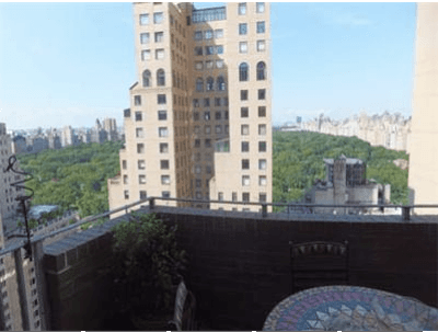 NYC Central Park & Fifth Ave. Condo for Rent ** Overlooking ALL of Central Park **  925 Sf 1 Bedroom/Convert 2 w/ Private Balcony on 28th Floor -  $4500 / month