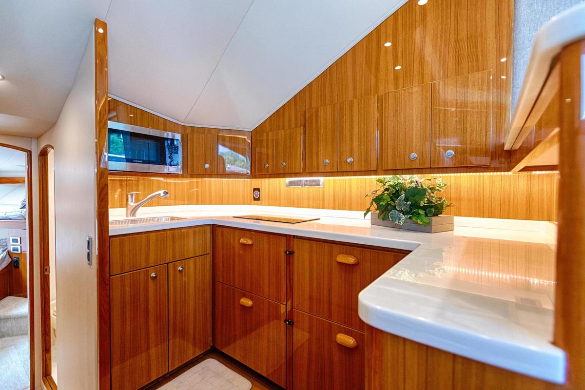 2018 Viking 44 Convertible Galley 3