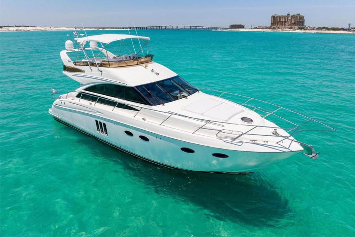 2009 Princess 54 Flybridge ADIOS STBD Profile