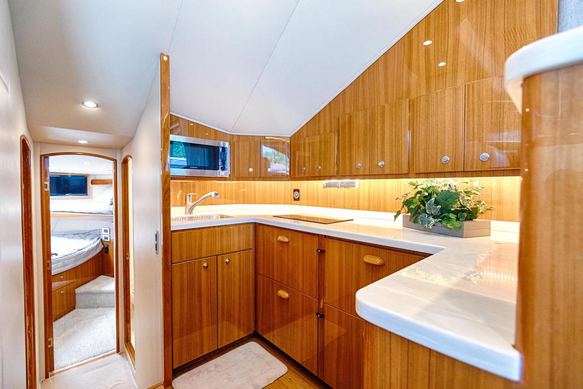 2018 Viking 44 Convertible Galley